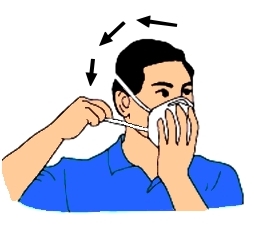 immagine 2 istruzioni come si usa la mascherina